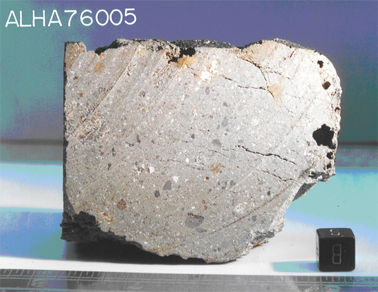 Photo of Meteorite ALHA 76005