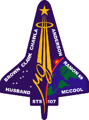 STS-107 patch