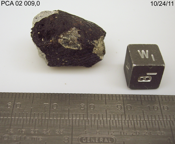 Lab Photo of Sample PCA 02009 Showing West Bottom View