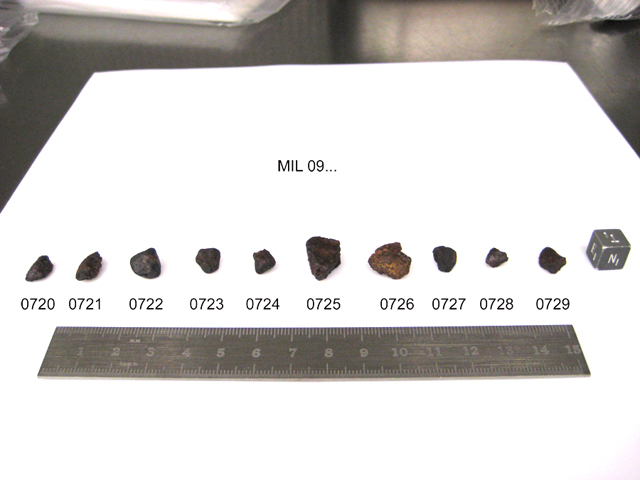 Lab Photo of Sample MIL 090720 Showing North View