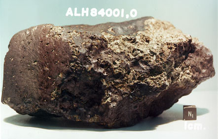 A1. North View of Sample ALH 84001 Before Processing