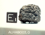 Lab Photo of Sample ALH A81003
