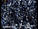 Thin Section Photo of Sample ALH 81260 in Cross-Polarized Light
