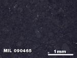 Thin Section Photo of Sample MIL 090465 in Reflected Light with 2.5X Magnification