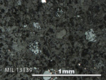 Thin Section Photo of Sample MIL 13139 in Reflected Light with 5X Magnification