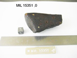 Lab Photo of Sample MIL 15351 Displaying Top South Orientation