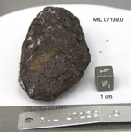 Lab Photo of Sample MIL 07139 Displaying West View