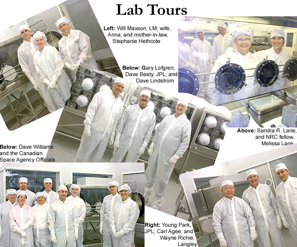 Pictures of lab tours page 2.