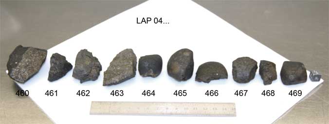 Lab Photo of Sample LAP 04462  showing North View