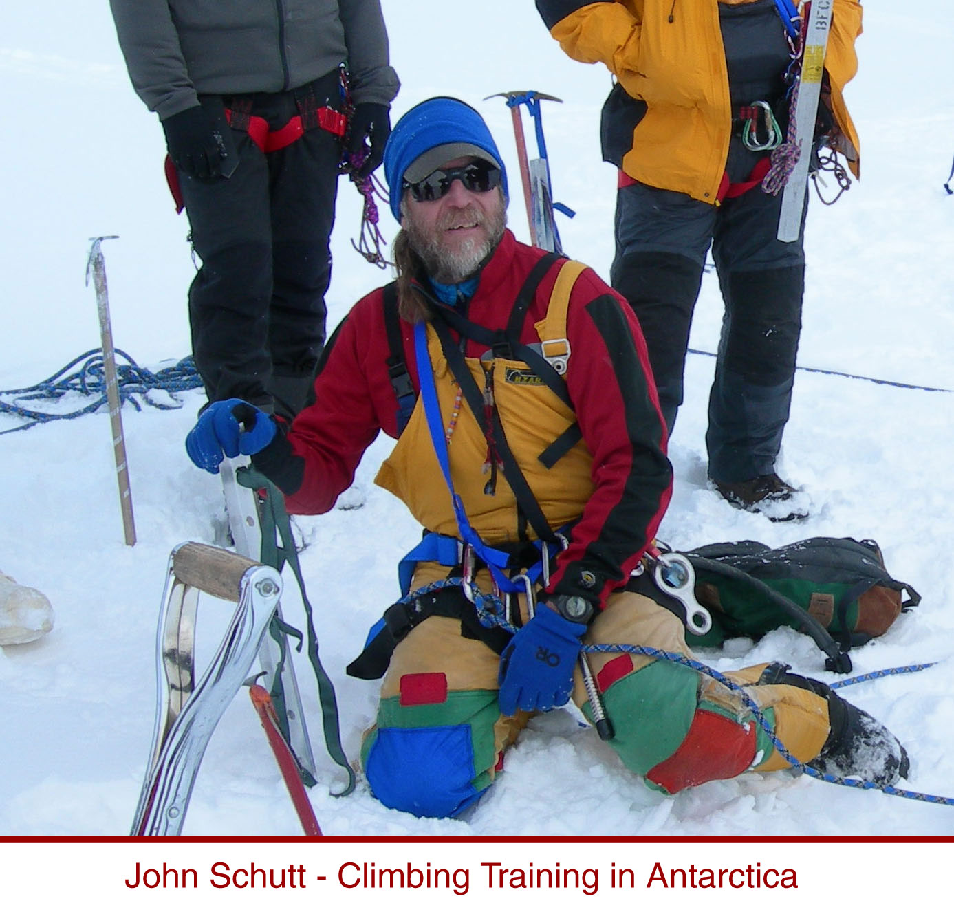 John Schutt - Climbing Training in Antarctica