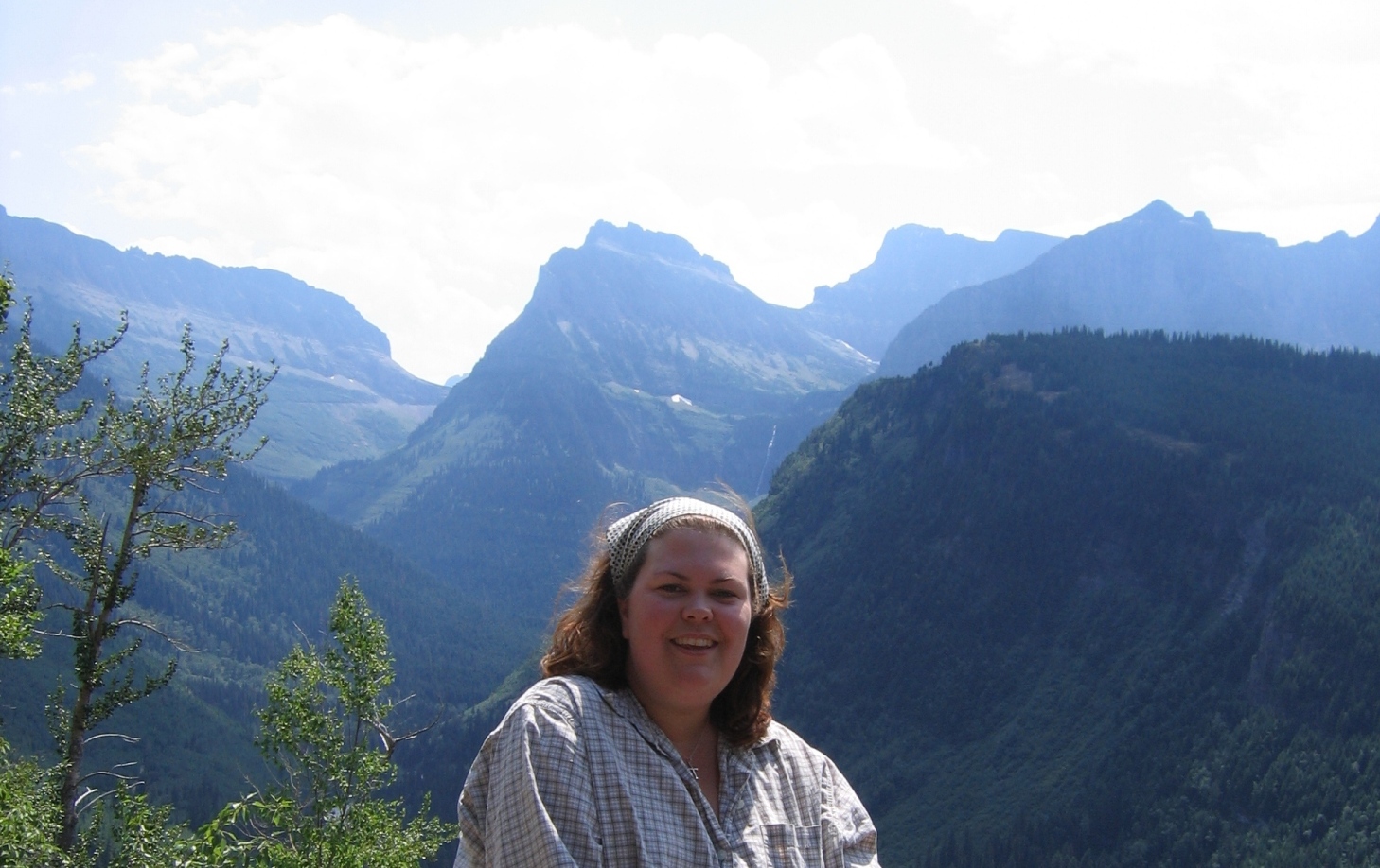 Julie Hoskin, Collections Manager, at Glacier National Park