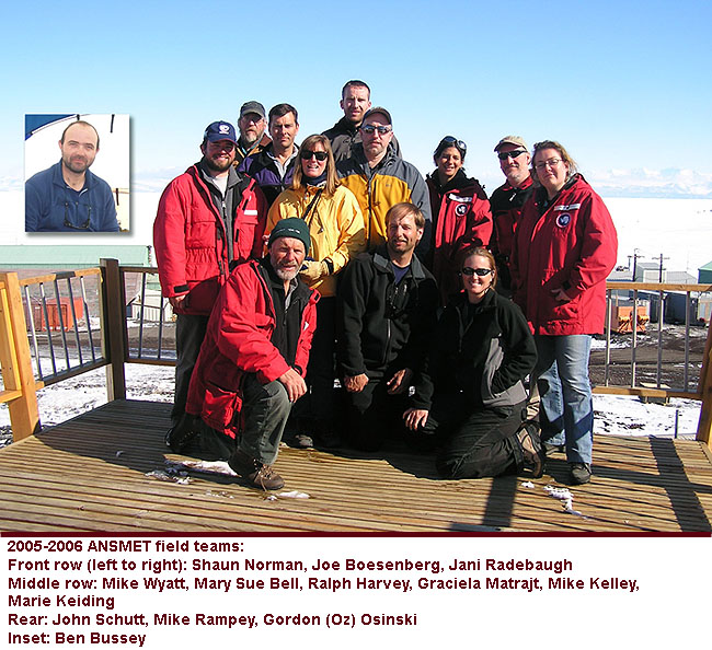2005-2006 ANSMET field team members