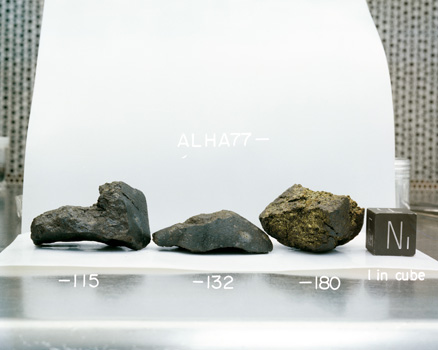 North View of Sample Group for Sample ALHA77115 (Photo Number: S79-39946)