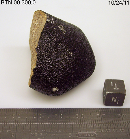 Lab Photo of Sample BTN 00300 Showing Top North View