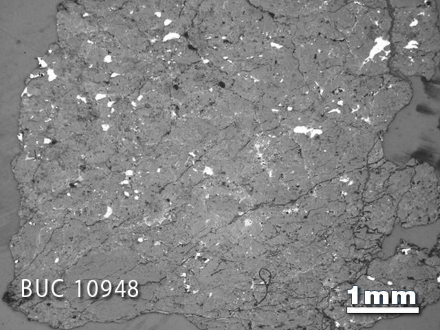 Thin Section Photograph of Sample BUC 10948 in Reflected Light