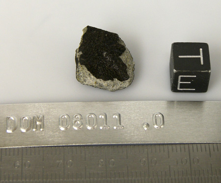 DOM 08011 Meteorite Sample Photograph Showing East View