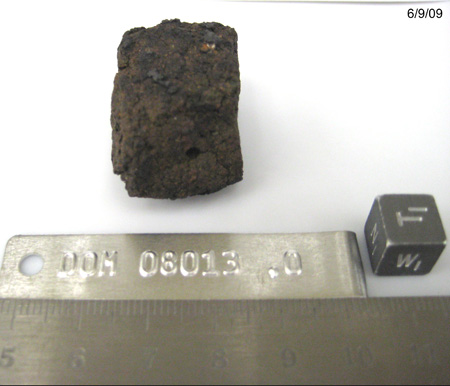 DOM 08013 Meteorite Sample Photograph Showing West View