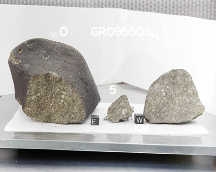 Lab Photograph of Sample GRO 95505 (Photo Number: S97-00327)