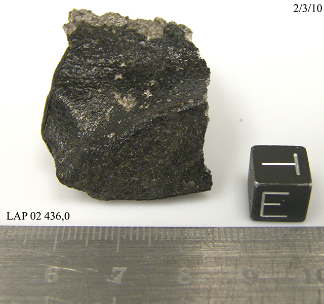 Lab Photo of Sample LAP 02436 Showing Top East View