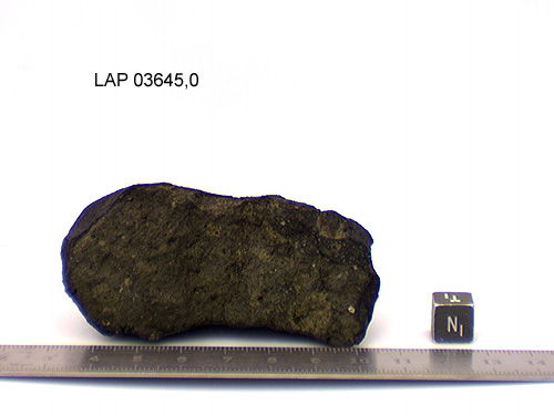 Lab Photo of Sample LAP 03645 Showing North View