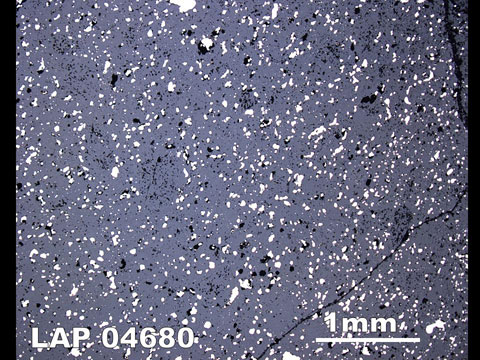 Thin Section Photo of Sample LAP 04680  in Reflected Light