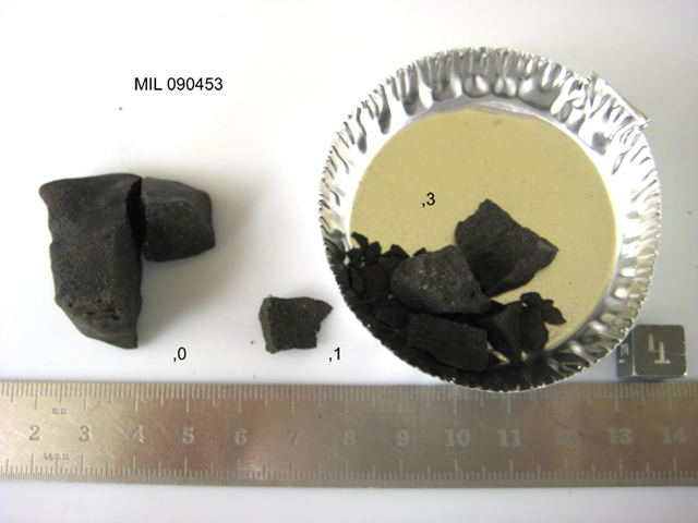 Lab Photo of Sample MIL 090453 Showing Interior View