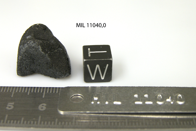 Lab Photo of Sample MIL 11040 Showing West View