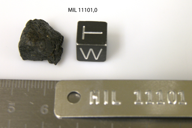 Lab Photo of Sample MIL 11101 Showing West View