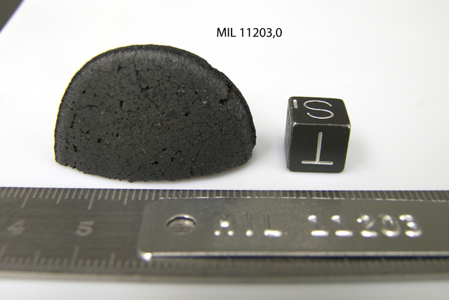 Lab Photo of Sample MIL 11203 Showing Top View