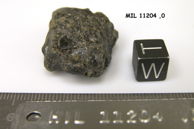 Lab Photo of Sample MIL 11204 Showing West View