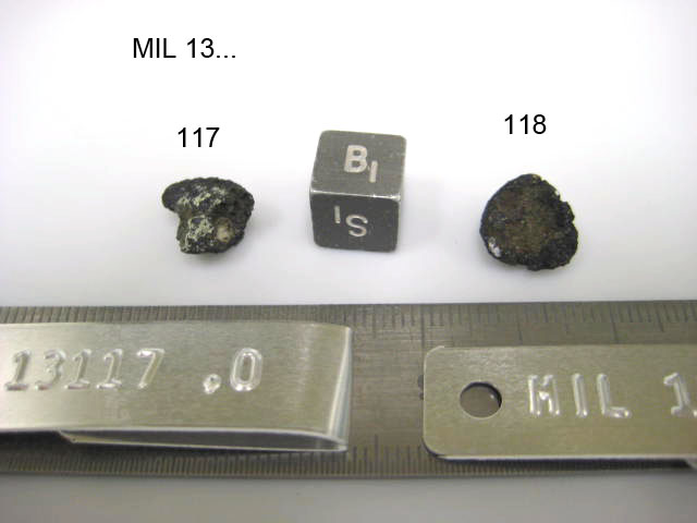 Lab Photo of Sample MIL 13117 Displaying South Orientation