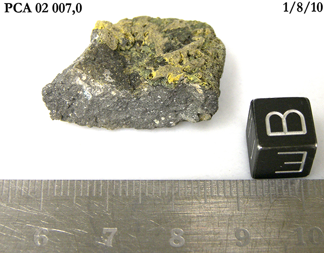 Lab Photo of Sample PCA 02007 Showing Bottom East  View