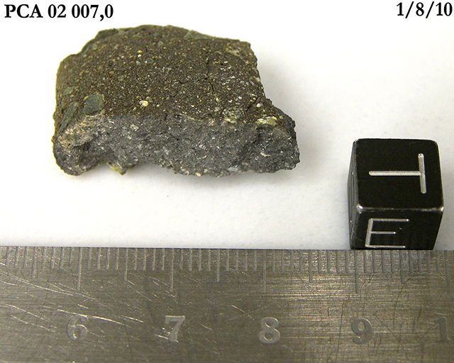 Lab Photo of Sample PCA 02007 Showing Top East View