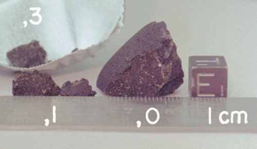 Lab Photograph of Sample QUE 93017