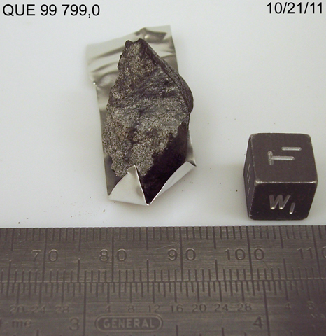 Lab Photo of Sample QUE 99799 Showing Top West View