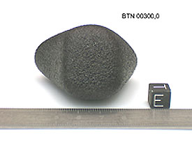 Lab Photo of Sample BTN 00300 Showing