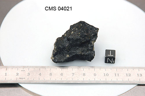 Lab Photo of Sample CMS 04021 Showing North View
