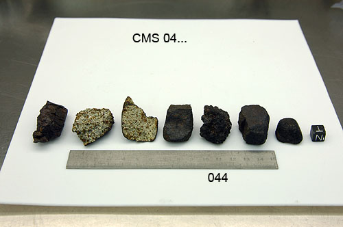 Lab Photo of Sample CMS 04044 Showing North View