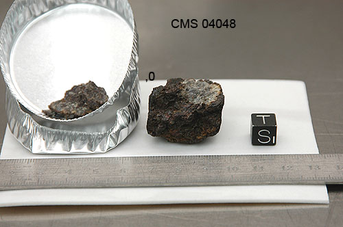 Lab Photo of Sample CMS 04048 Showing South View