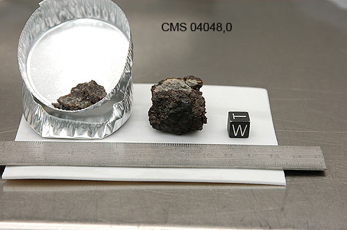 Lab Photo of Sample CMS 04048 Showing West View