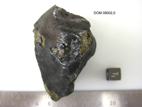 Lab Photograph of Top View of Sample DOM 08002