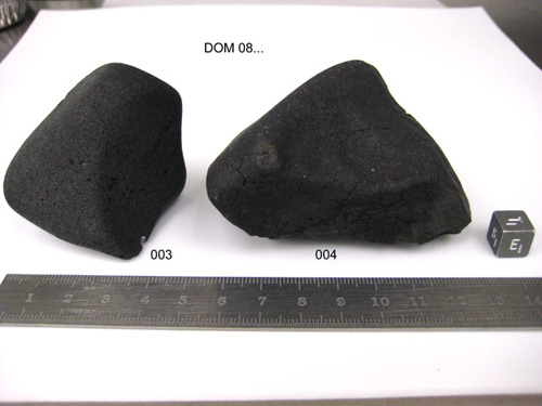 DOM 08003 Meteorite Sample Photograph Showing East View