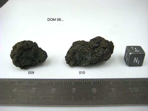 Lab Photograph of North View of Sample DOM 08009