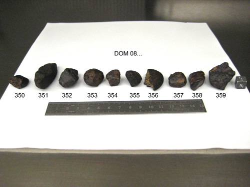 Lab Photo of Sample DOM 08350 Displaying North View