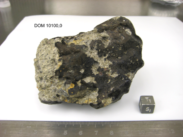 Lab Photo of Sample DOM 10100 Showing South View