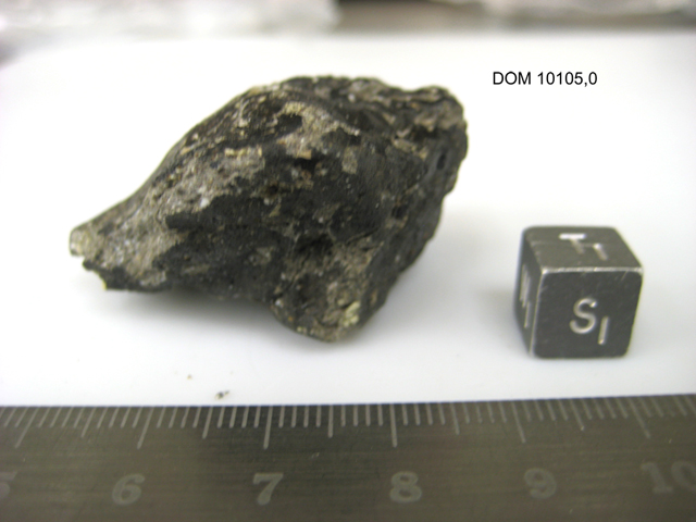Lab Photo of Sample DOM 10105 Showing South View