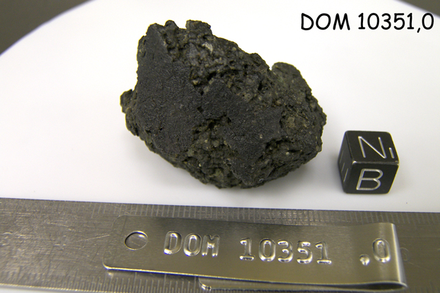 Lab Photo of Sample DOM 10351 Showing Bottom View