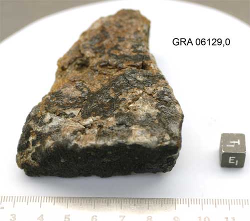 Lab Photo of Sample GRA 06129  showing East View