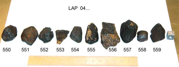 Lab Photo of Sample LAP 04552  showing North View