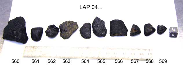 Lab Photo of Sample LAP 04565  showing North View
